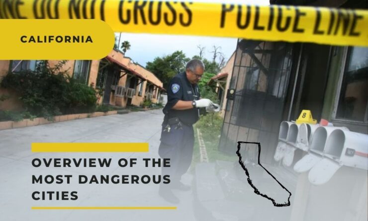 California dangerous cities