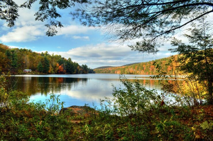 Lower Spectacle Pond Falls