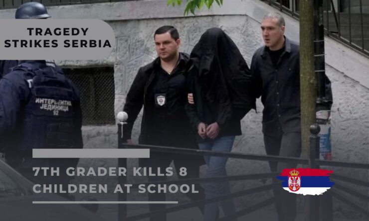 7th grader kills 8 childrens at school