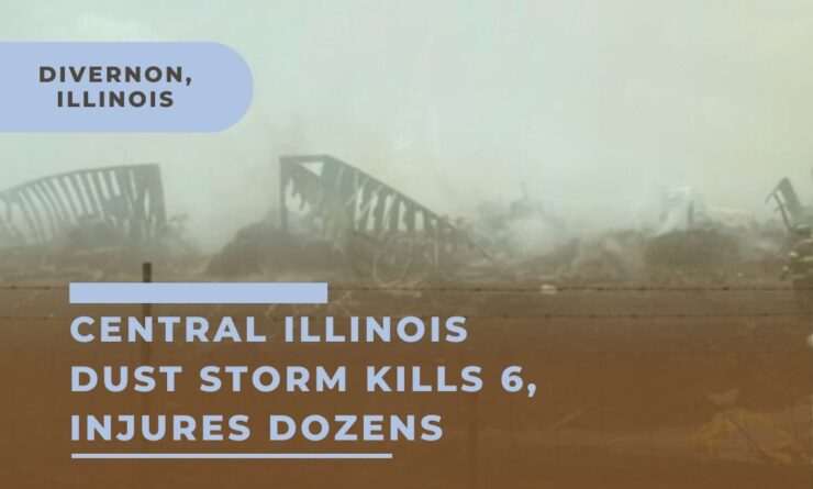 Central Illinois Dust Storm Kills 6, Injures Dozens (1)