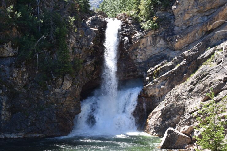 Running Eagle Falls