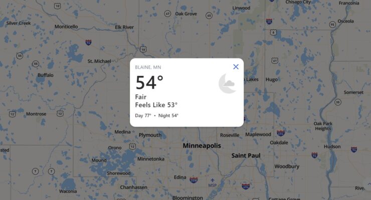 Weather In Blaine MN