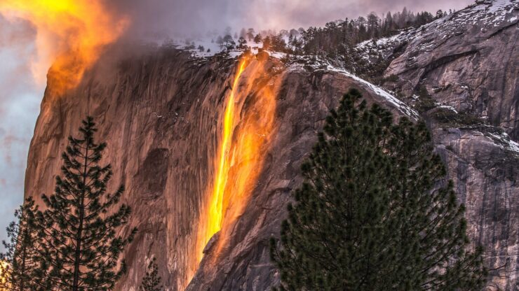 horsetail fall