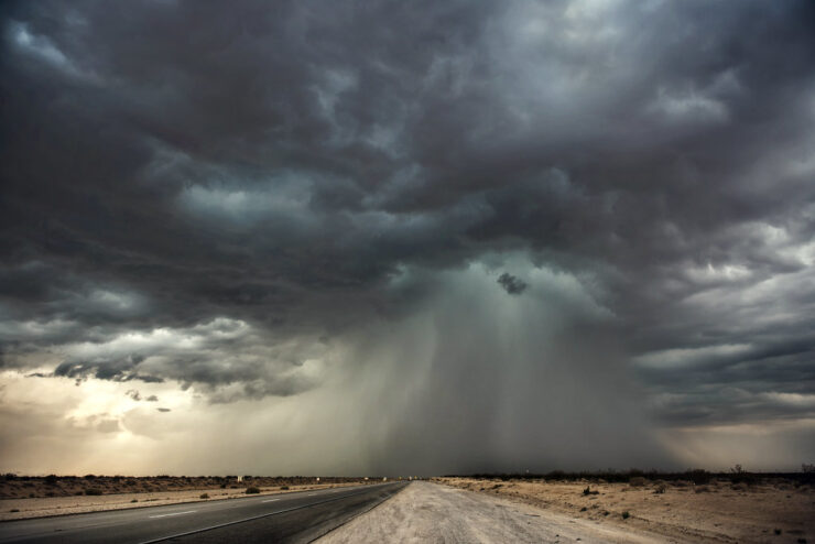 monsoon in Southern California