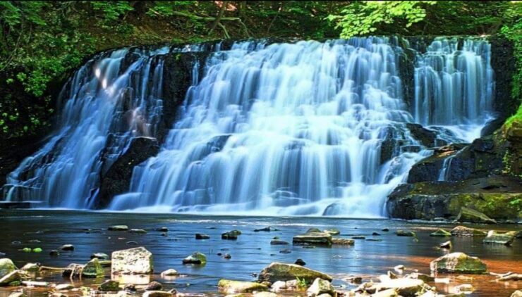 waterfalls