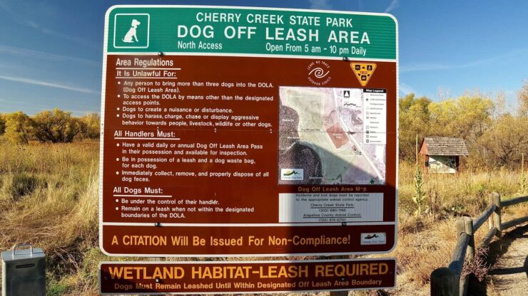 Cherry Creek State Park Off-Leash Dog Area