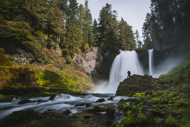 Sahalie and Koosah Falls