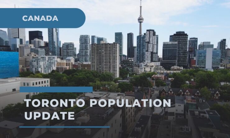 Toronto Canda - Population Update