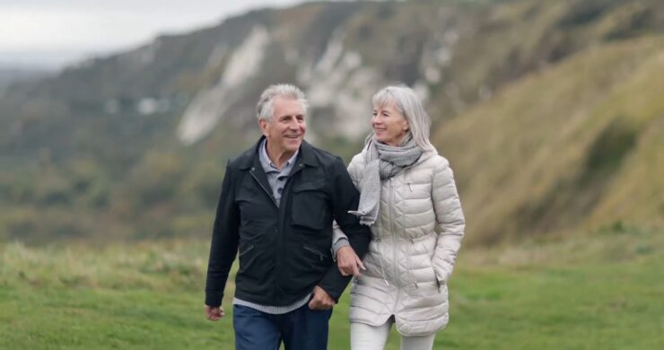 couple walking