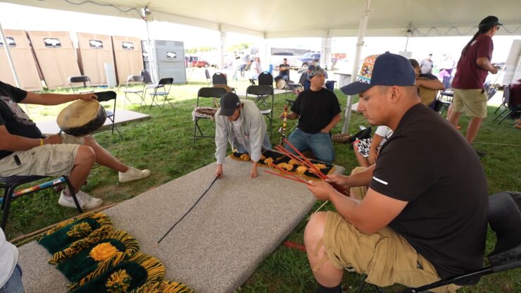 The Ojibwa Moccasin game