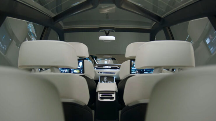 electric bmw interior