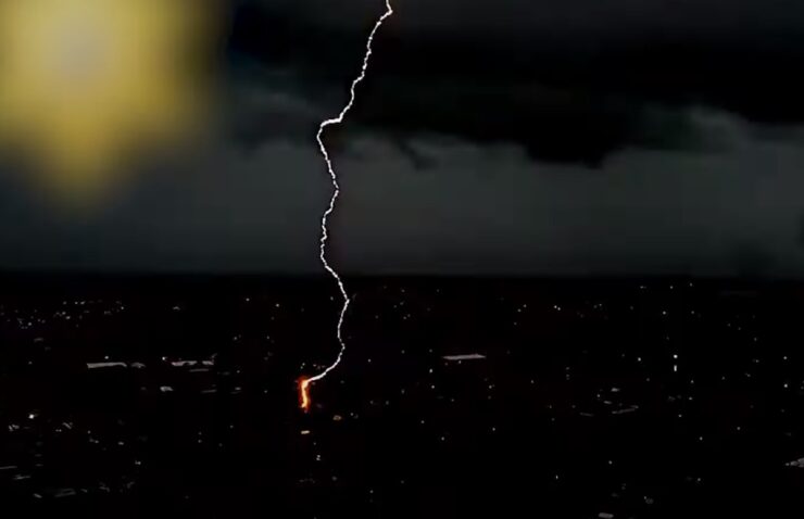 lightning strike