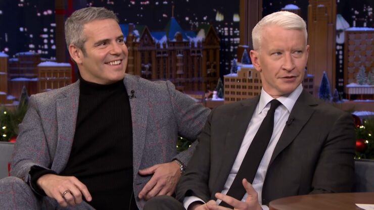 Anderson Cooper and Andy Cohen