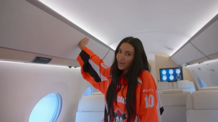 Kim Kardashians Private Jet