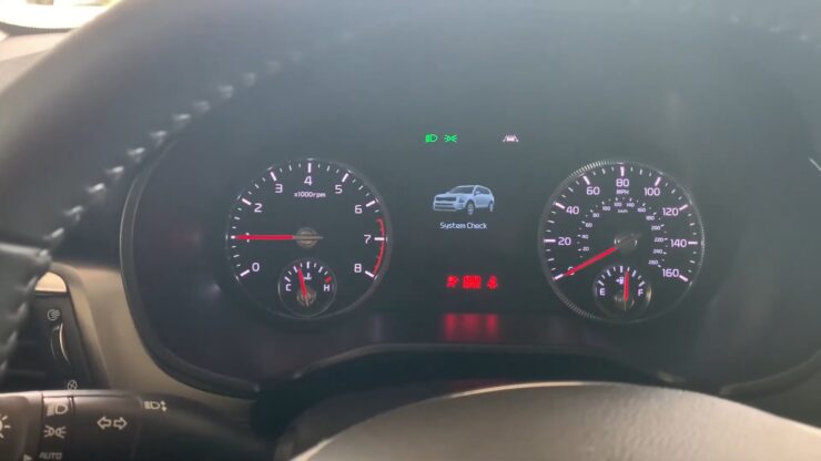 LCD Display Malfunction - 2022 Kia Telluride