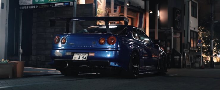 Nissan R34 GT-R in Tokyo
