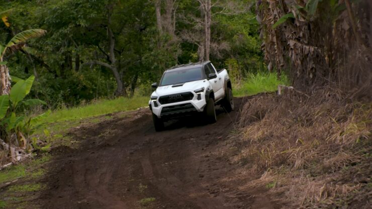 The Toyota Tacoma road