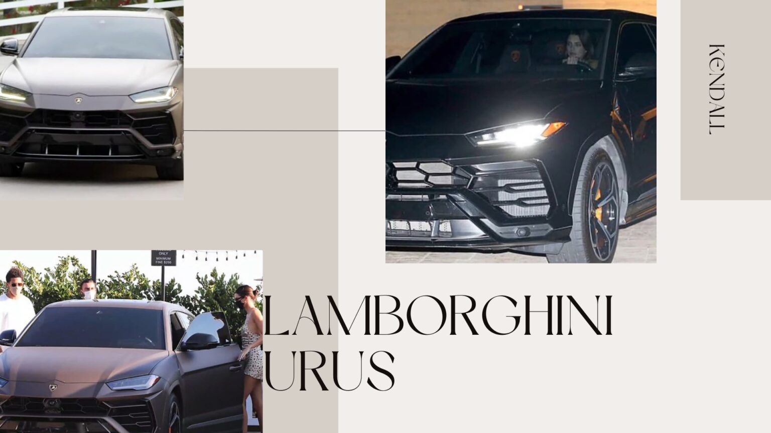 Kendall Jenner's Car Collection 2024 Update Behind the Wheel