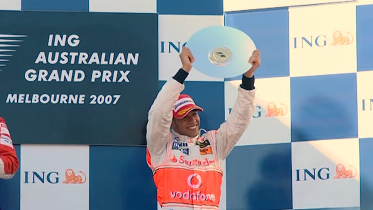 lewis hamilton debut