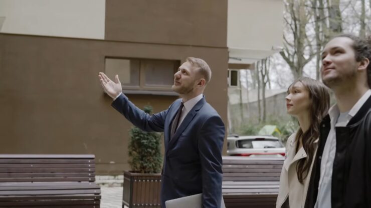 real estate showing