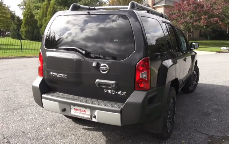 2015 Nissan Xterra PRO-4X Back