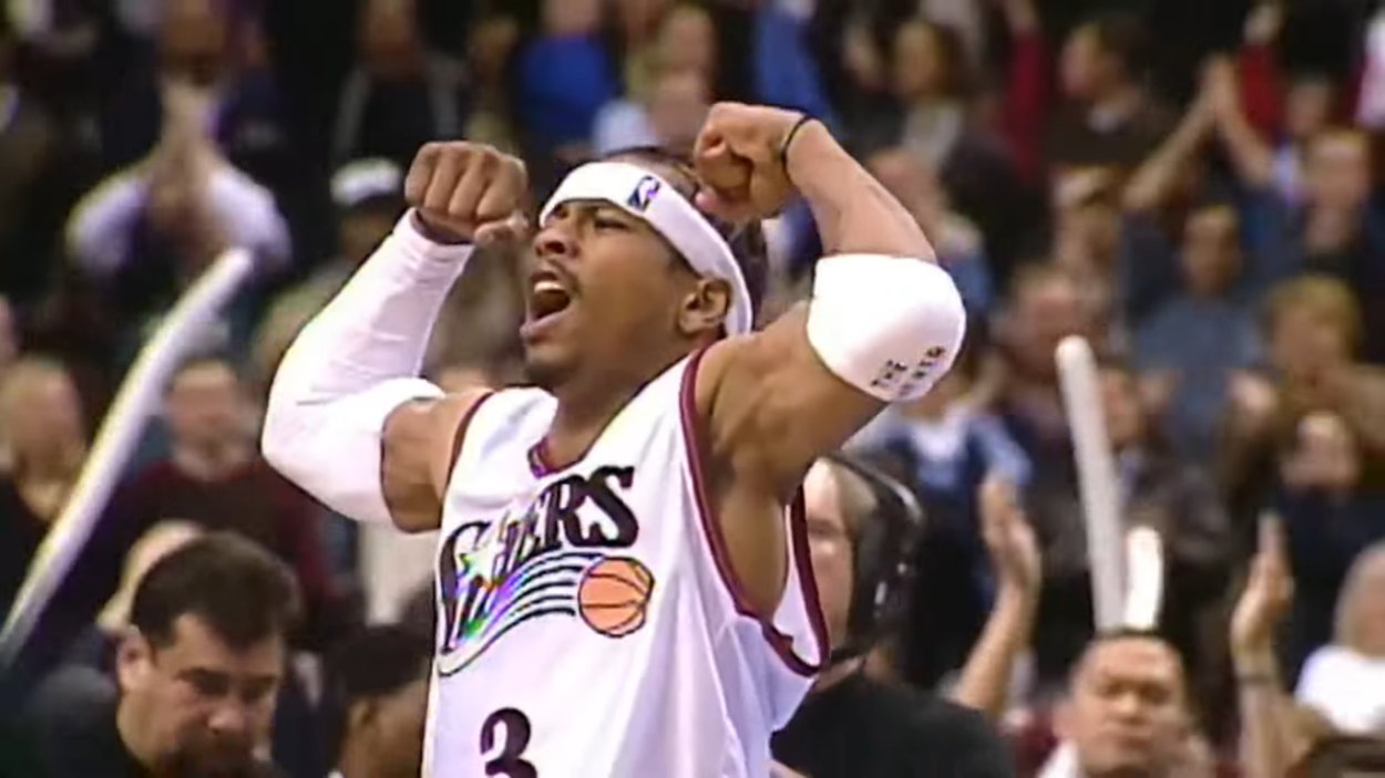 Allen Iverson Cheering