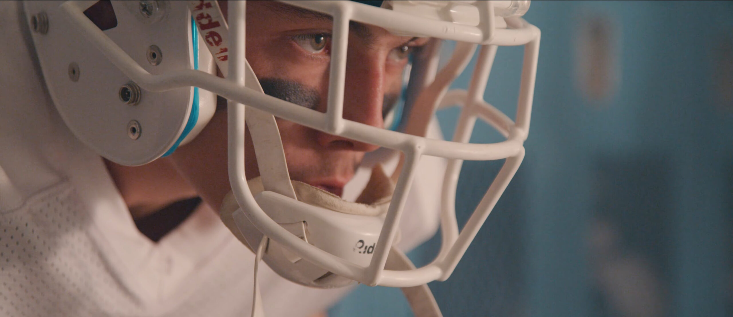 American Footballer Closeup