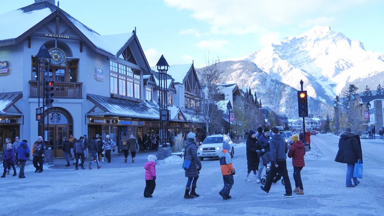 BANFF Alberta in Winter