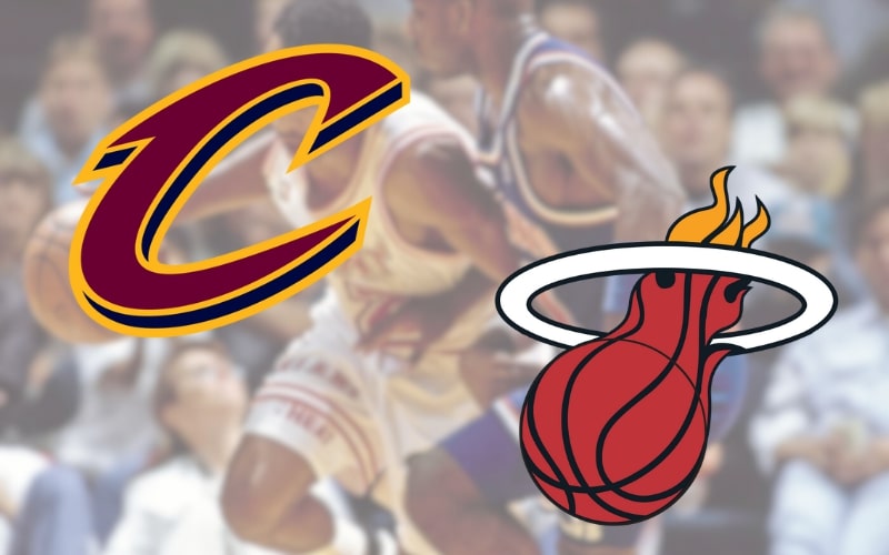 Cleveland Cavaliers' clash with the Miami Heat