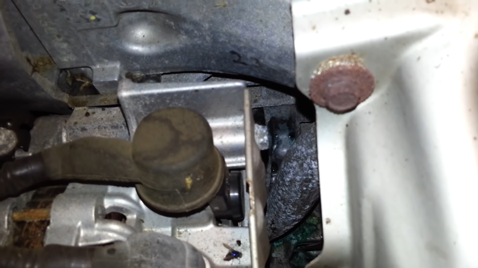 Crack Engine Block