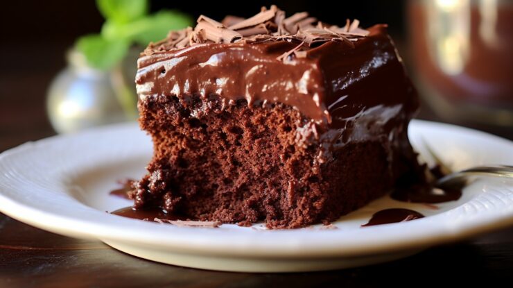 Cracker Barrel - Desserts - Double Chocolate Fudge Coca-Cola Cake