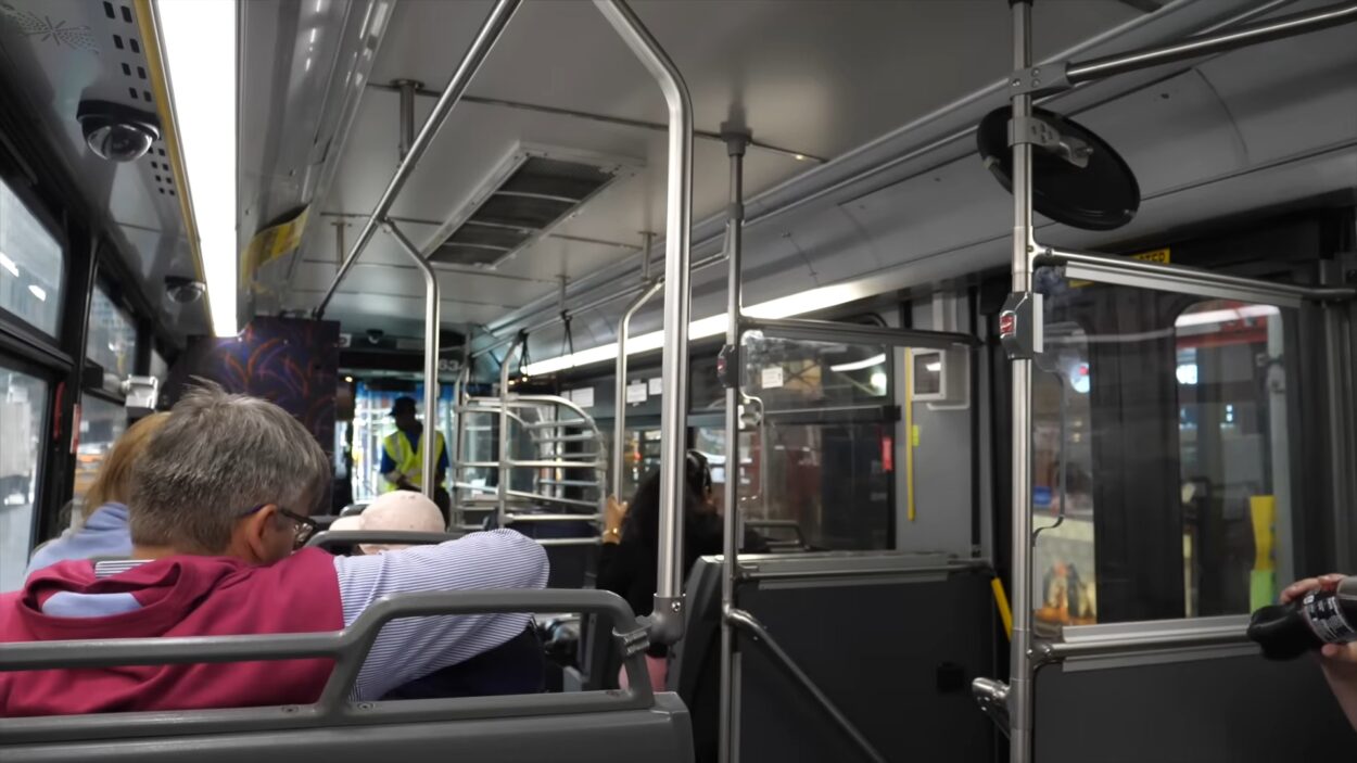 NYC Bus Inside