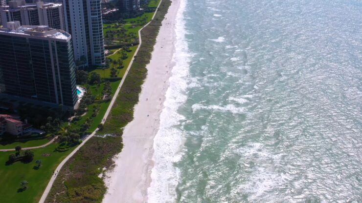 Naples Drone View Florida