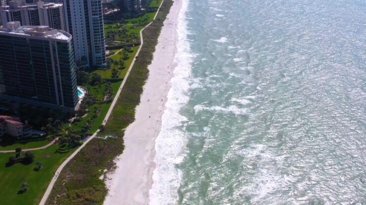 Naples Drone View Florida