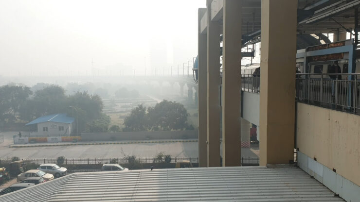 New Delhi Pollution Smog