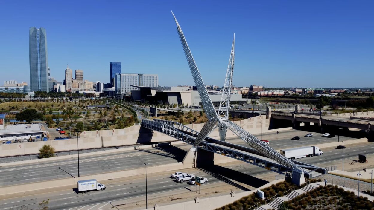 Scissortail Bridge Oklahoma City