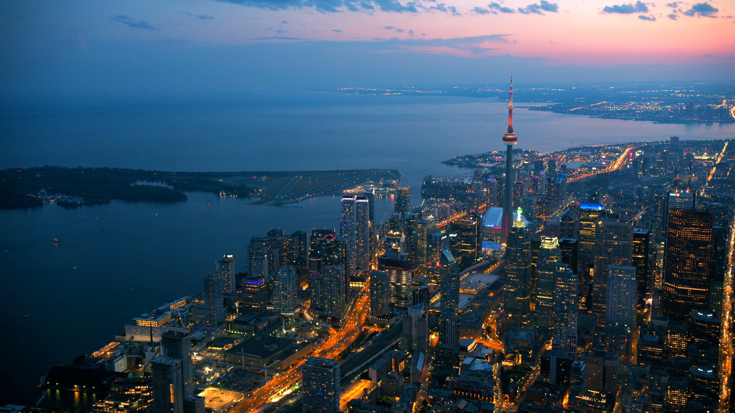 Toronto's Skyscrapers Ballet and the Winds Below