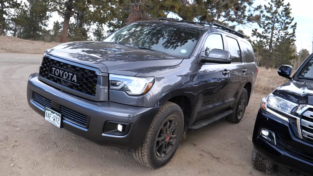 Toyota Land Cruiser vs Toyota Sequoia Off-Road Capability