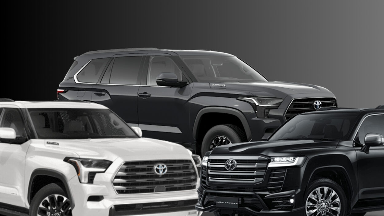 Toyota Land Cruiser vs Toyota Sequoia Trim Levels