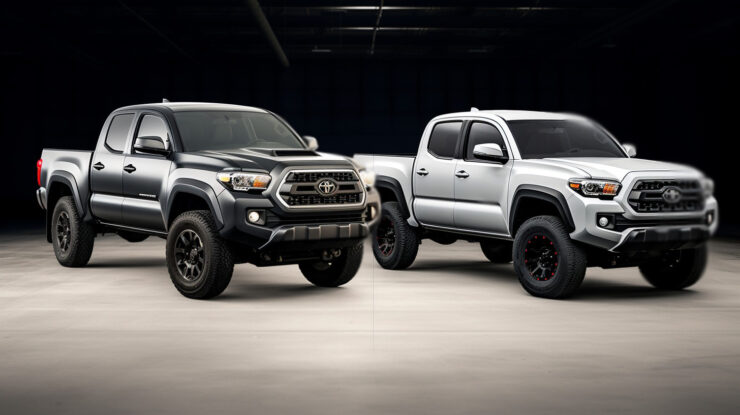 Toyota Tacoma SR and Toyota Tacoma SR5