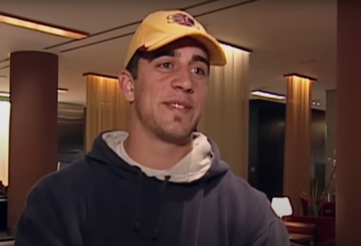 college career of aaron rodgers