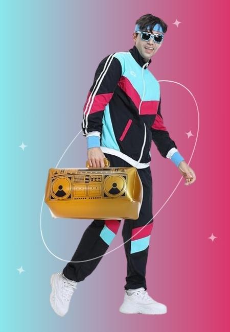 Antbutler 80s Tracksuit for Men Women