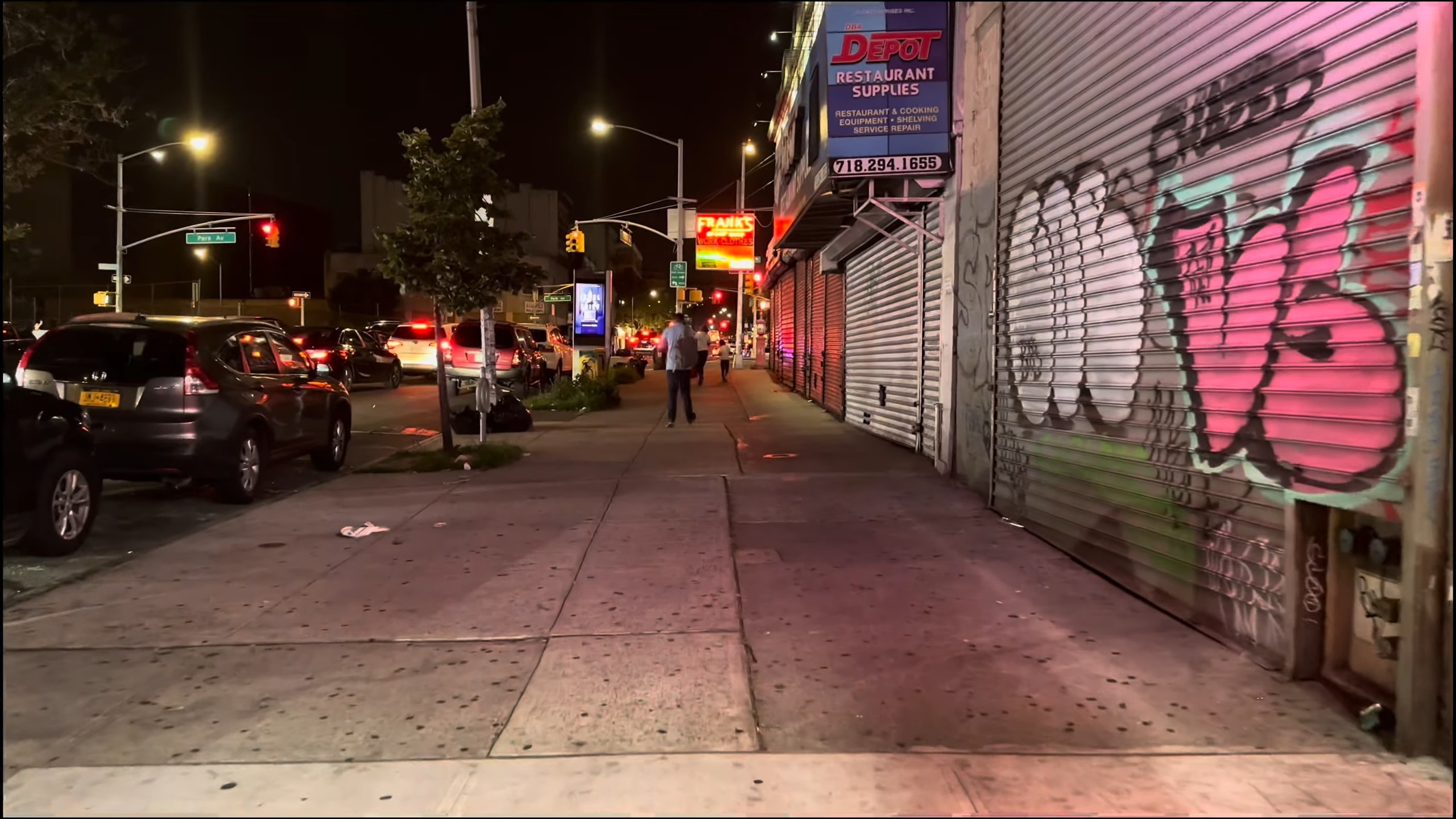 Bronx New York Streets At Night