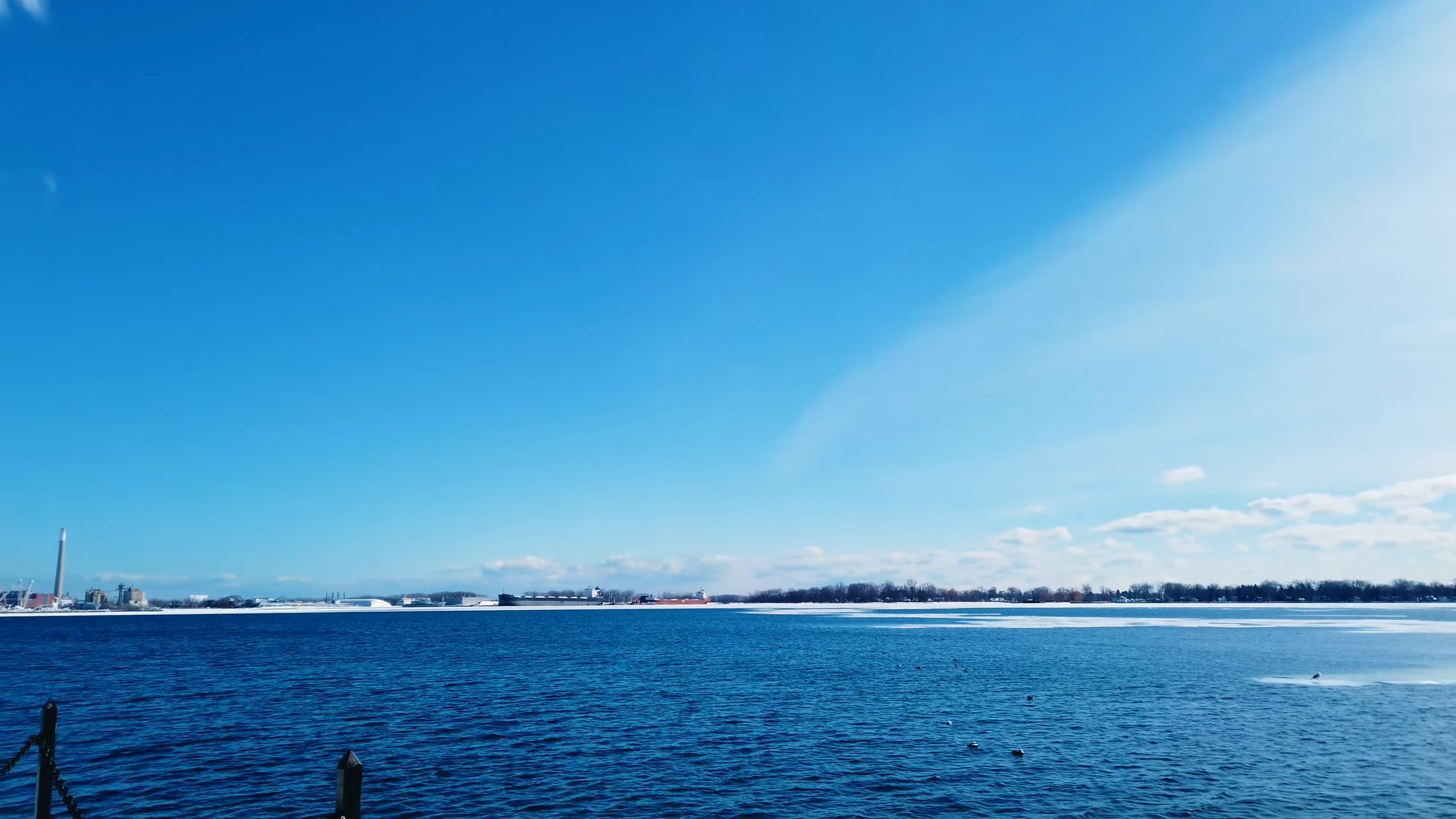 Ontario Lake Winter