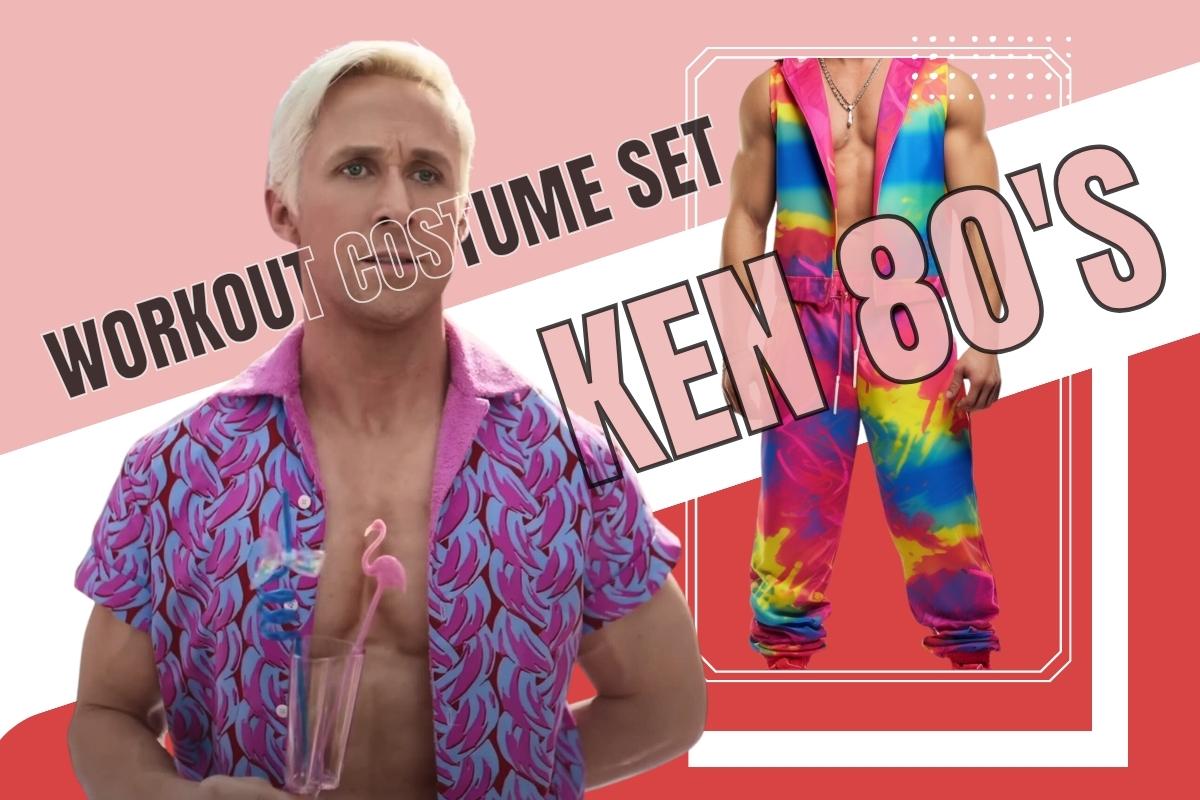 best Ken 80's Workout Costume Set