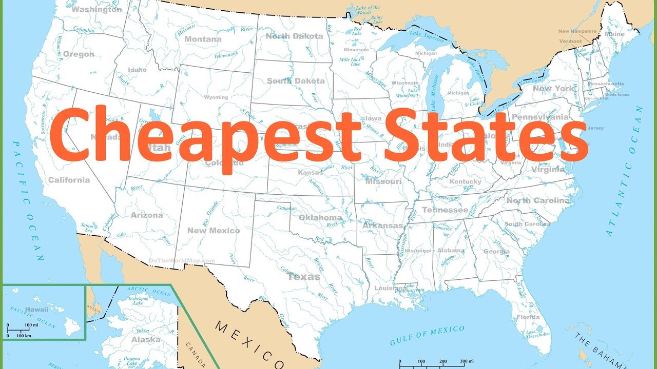 cheapest states