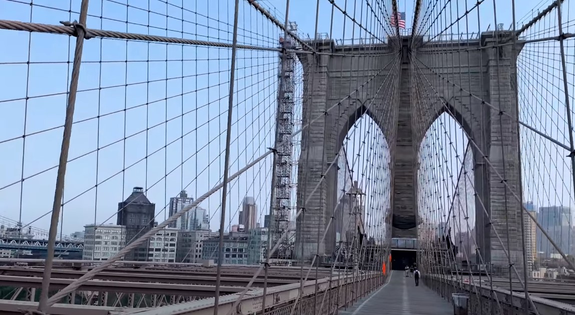 Brooklyn Bridge cable design