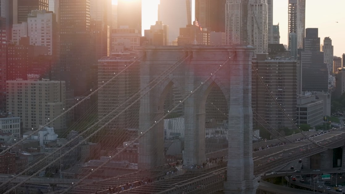 Brooklyn Bridge construction timeline