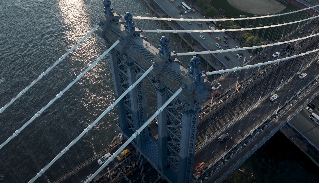 Engineering feats Manhattan Bridge