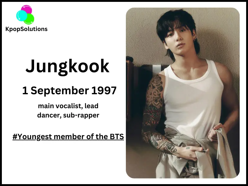 BTS members Jungkook current age and birthday.
